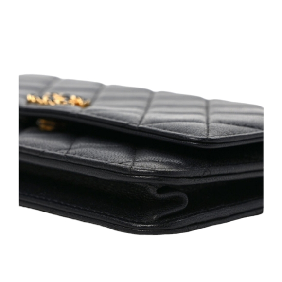Chanel Quilted Lambskin Wallet on Chain - EUC - Picture 4 of 10